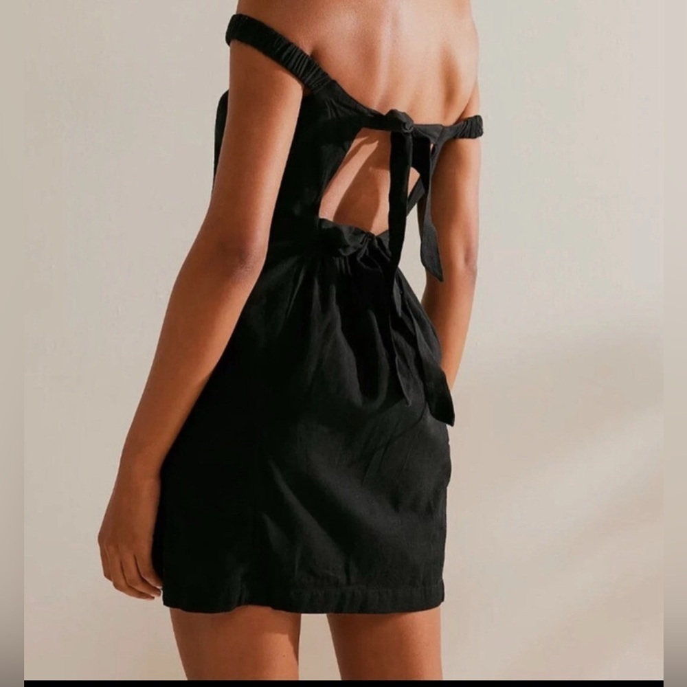 NWOT Free People, Close To Heart Mini, XS in Brown - Picture 5 of 6